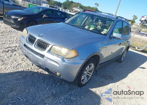 2006 BMW X3 3.0I from USA, damaged, VIN WBXPA93456WG90175